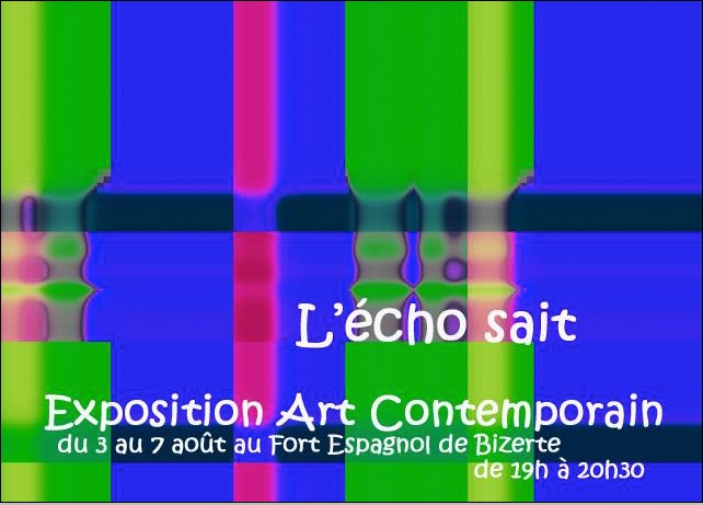 Affiche d’invitation de l’exposition